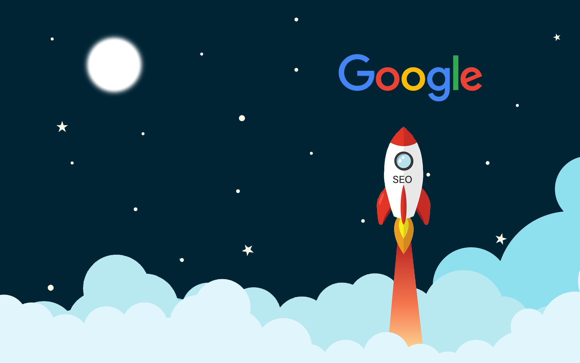 Use SEO to get on first pages on Google